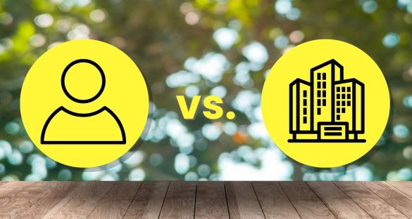 Personenmarke vs. Unternehmensmarke