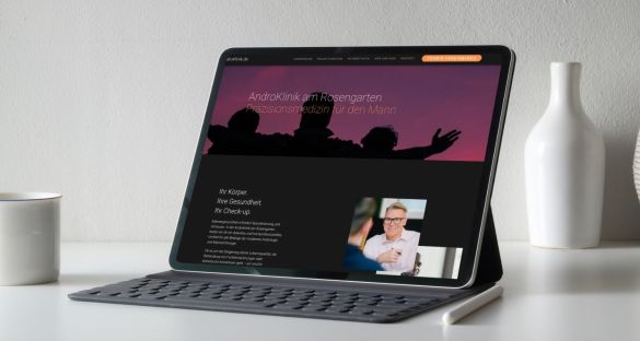 Joomla! Website für AndroKlinik am Rosengarten