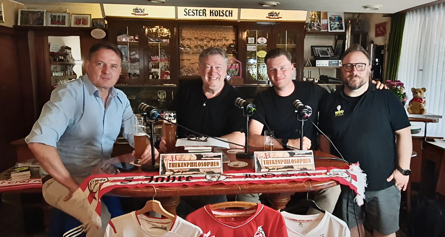 Podcast-Produktion mit Thomas Wagner, Ralf Friedrichs, Julian Witzel und Thorsten Bastian