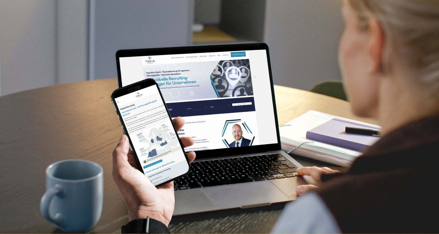 Erfolgreicher Website-Relaunch für die TRUVA Executive GmbH