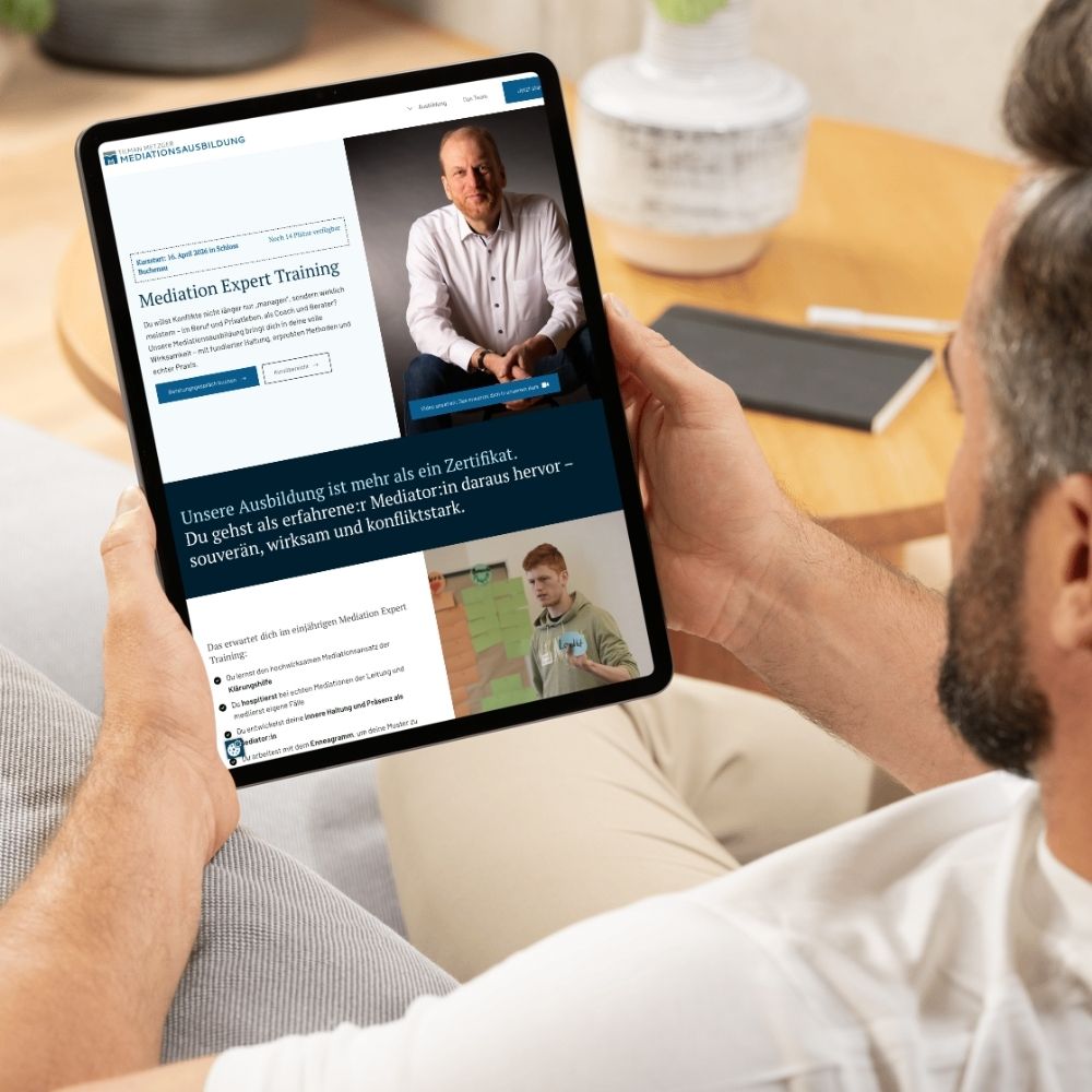 Joomla! Website f&uuml;r Tilman Metzger