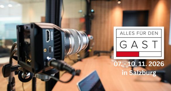 Podcast Container als Messestudio auf der "Alles für den Gast"