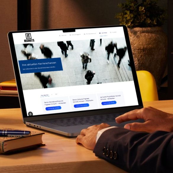 Joomla! Website IT Recruits aus Köln