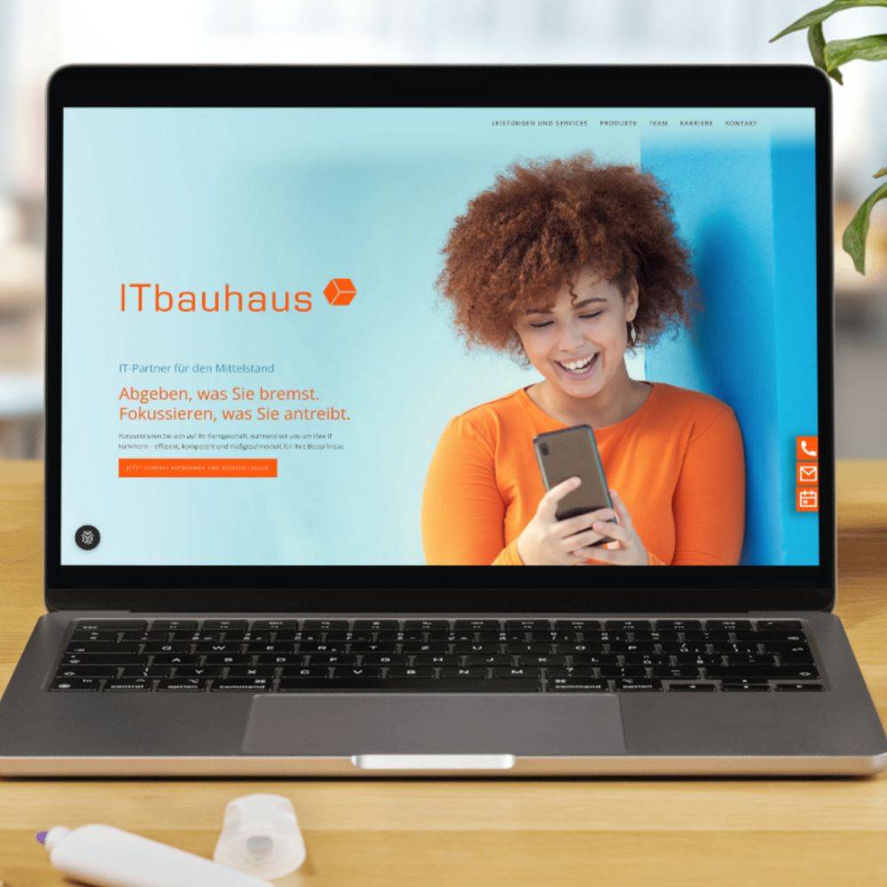 Joomla! Website ITbauhaus GmbH